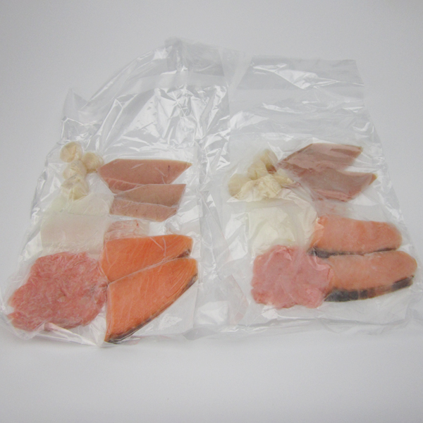 たっぷり6種海鮮丼キット 2食セット/ 鮪(マグロ まぐろ) サーモン エビ(海老 えび) イタヤ貝柱 イカ(いか 烏賊)《※冷凍便》